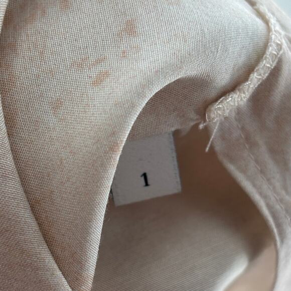 Sandro Paris Pink Embellished Tropical Hawaiian Button Down Top - Picture 10 of 12